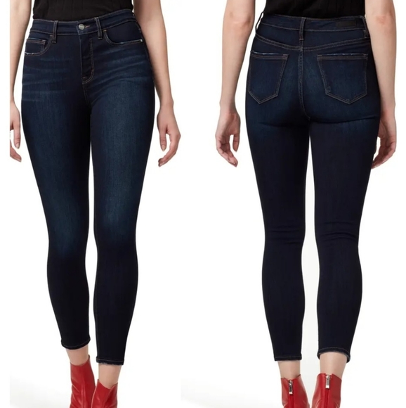 Sanctuary Women's Pocketed Zippered Skinny Jeans Brown Size 24